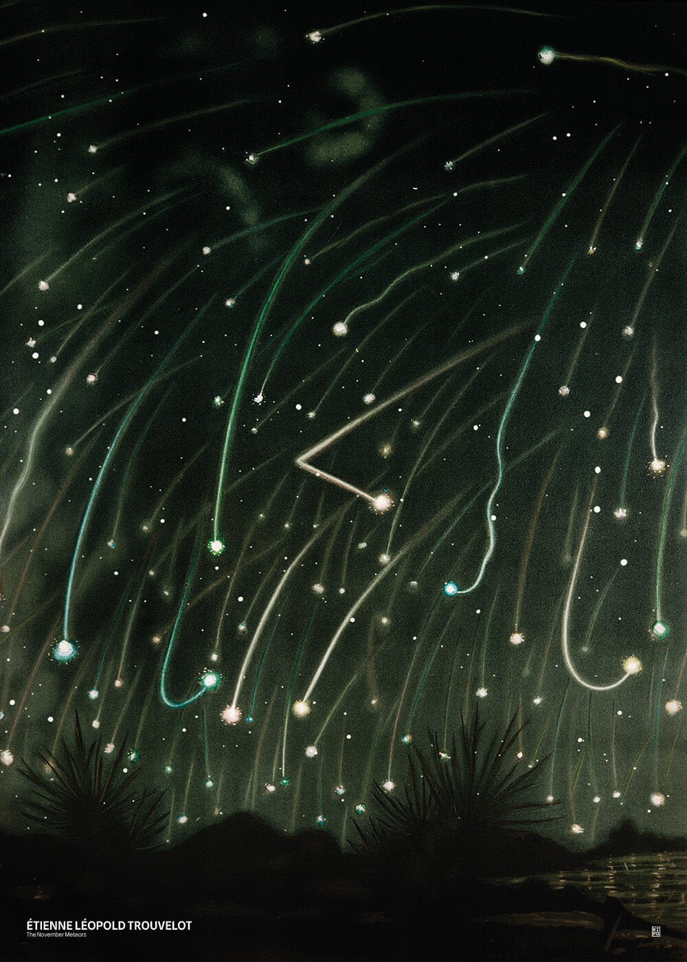 Étienne Léopold Trouvelot - The November Meteors